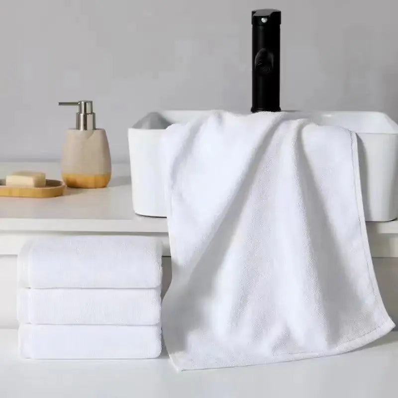 Cotton Spa Towels for Hotels - 32s and 16s Spiral Design