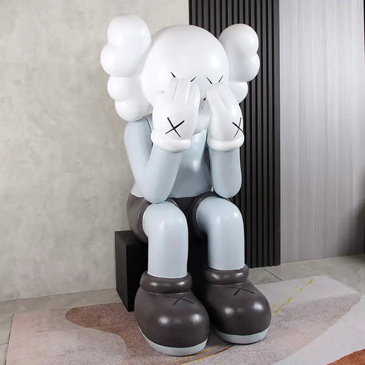 Large Kaws Figurine for Living Room or Hotel Decor