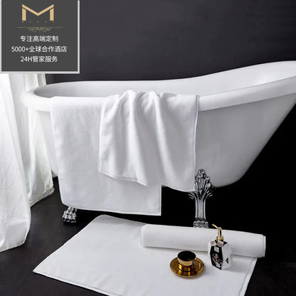Hilton Luxury Cotton Bath Mat with Non-Slip Design