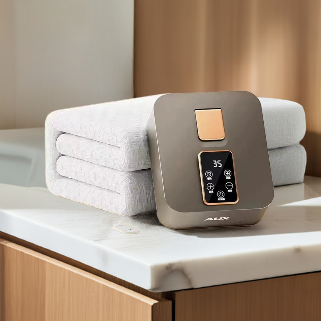 2024 Electric Heated Blanket with Dual Control System
