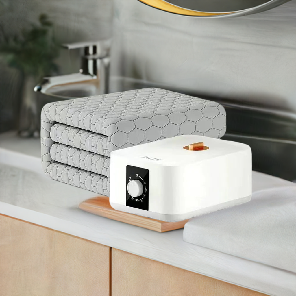 2024 Electric Heated Blanket with Dual Control System