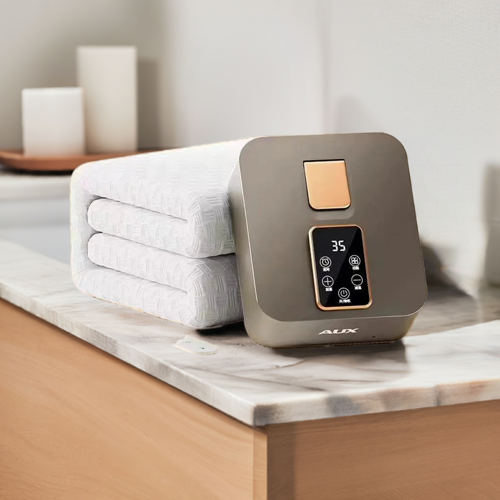 2024 Electric Heated Blanket with Dual Control System
