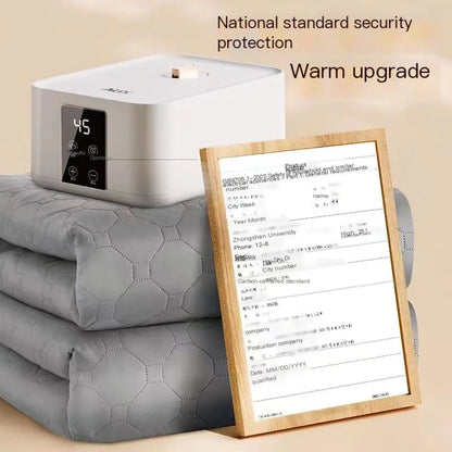 2024 Electric Heated Blanket with Dual Control System