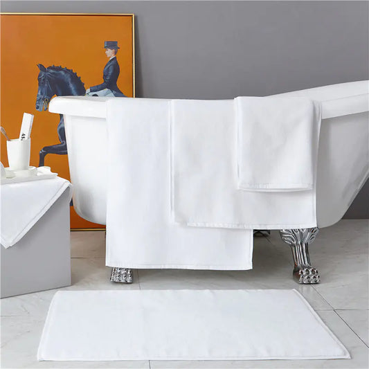 Hilton Luxury Cotton Bath Mat with Non-Slip Design